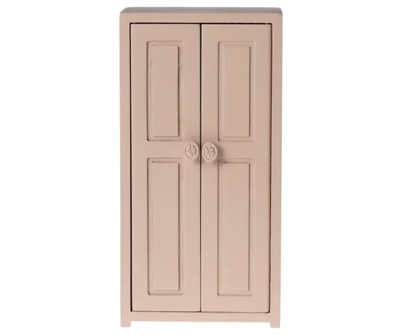 Hellrosa Miniaturschrank Maileg