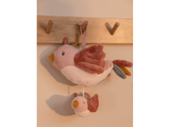 Little Dutch spielender Vogel Blumen und Schmetterlinge