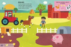 Plstené samolepky Farma kniha aktivít
