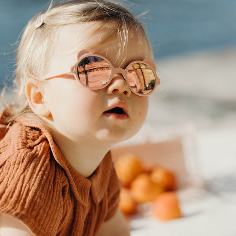 KiETLA slnečné okuliare OURS'ON Cream 1-2 roky