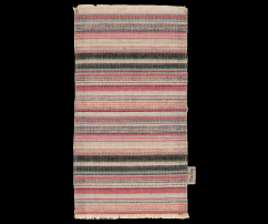 Miniaturní, barevný bavlněný koberec Maileg