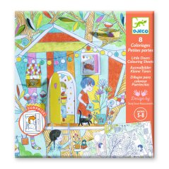 Ninas Spielzelte-Malbuch mit Überraschung