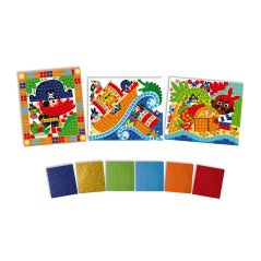 Kreatívna sada mozaika Piráti Atelier Mini