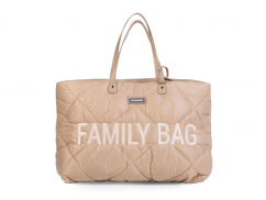Cestovná taška Family bag Puffered beige