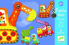 Puzzle Duo Fahrzeuge bewegen