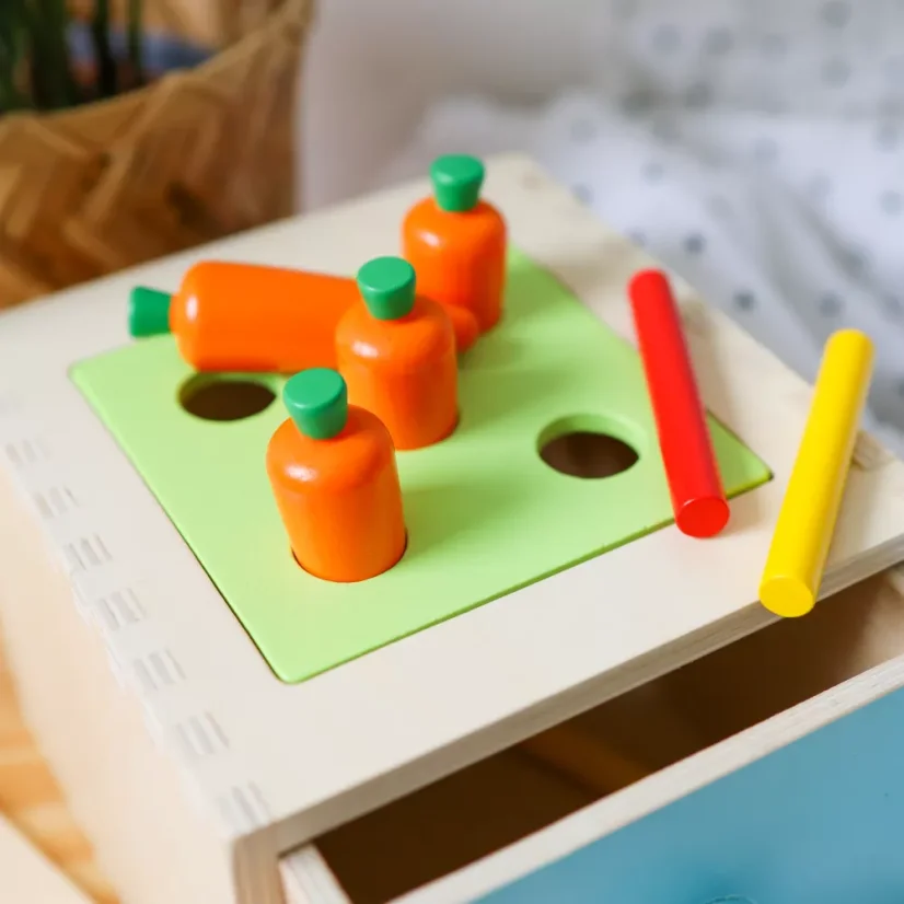 Montessori-Box Einsatz 4 in 1
