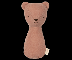 Hrkálka medvedík Old rose Maileg