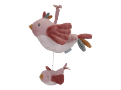 Little Dutch spielender Vogel Blumen und Schmetterlinge
