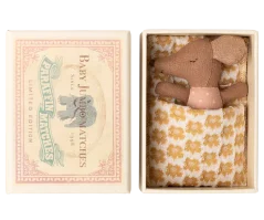 Myšie bábätko v krabičke rose Maileg