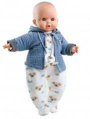 Oblečenie pre bábätko 36 cm - overal s cumlíkom Alex