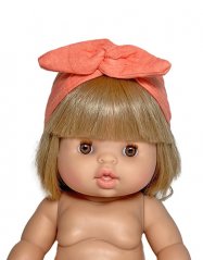 Bavlnená čelenka pre bábiky