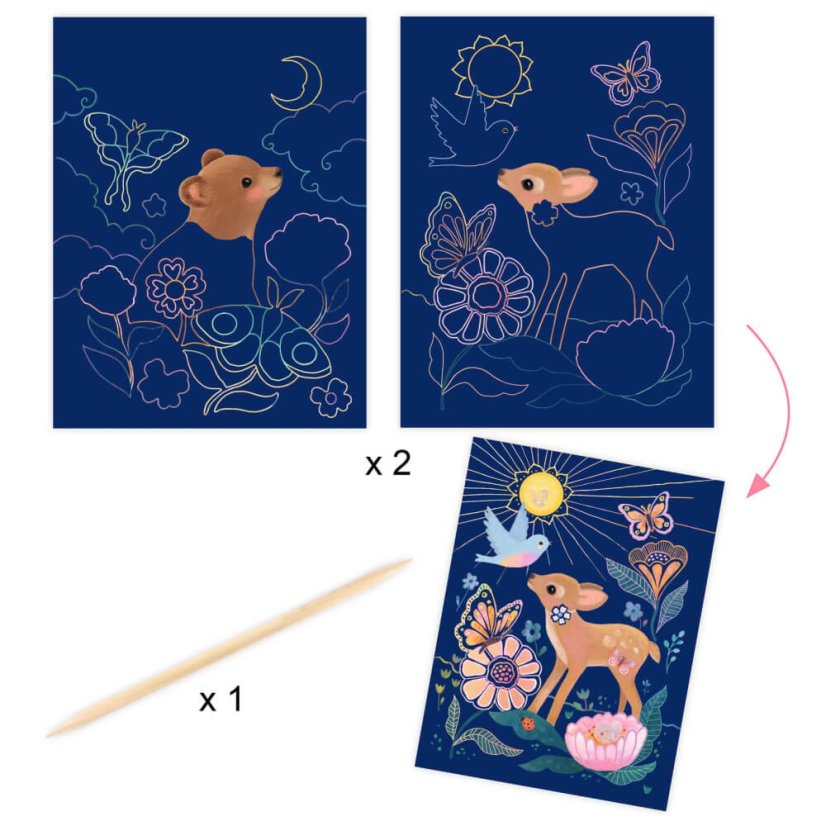 Großes Kreativset mit 6 Fluffy-Box-Aktivitäten