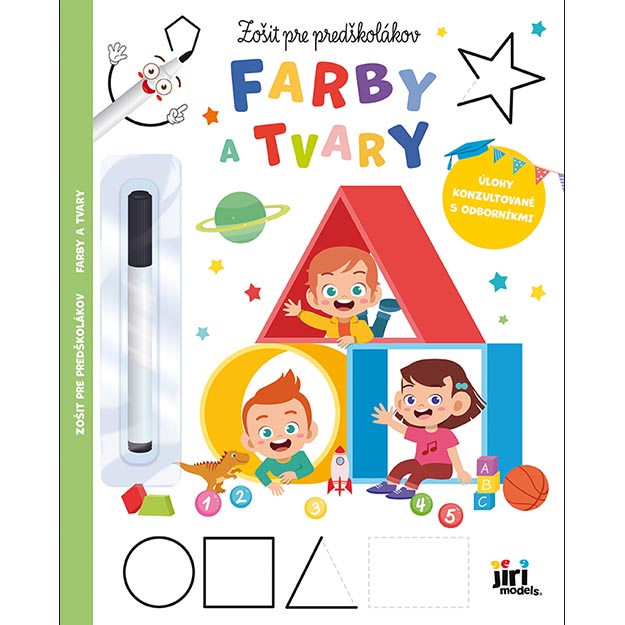 Jiři Models Zošity pre predškolákov Farby a tvary