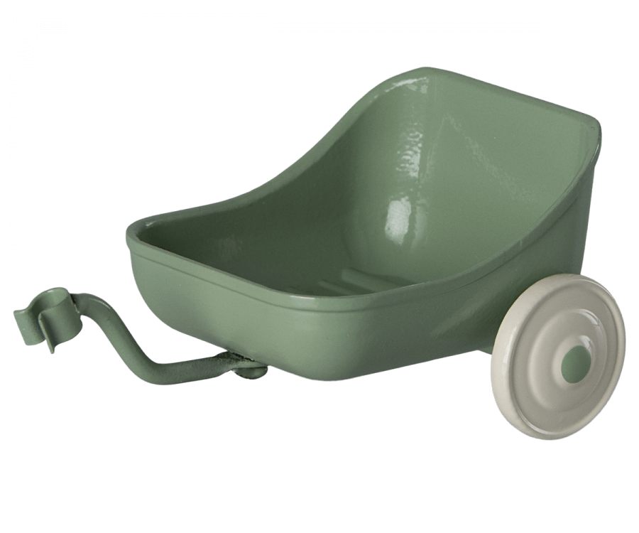 Vozík na trojkolku Green Maileg