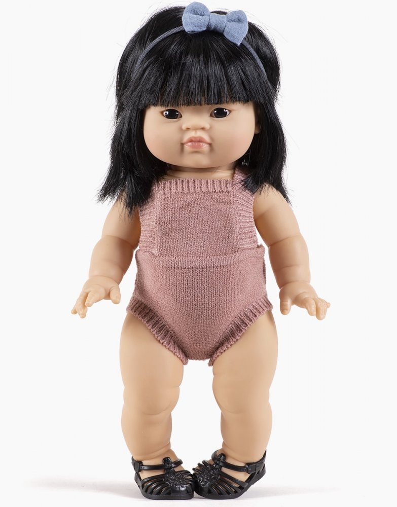 Minikane Krátky overal Rose pre bábiky