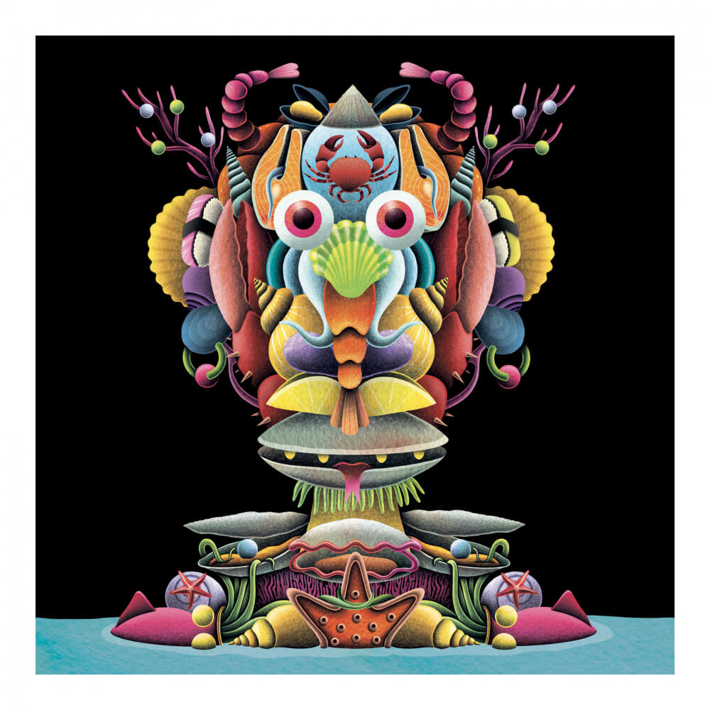 DJECO Jarná zelenina: tvorenie so samolepkami (Inspired by)