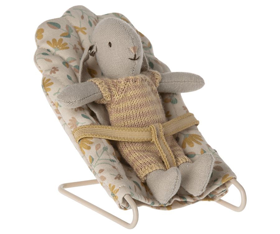 Hojdacie lehátko s kvetmi micro Maileg