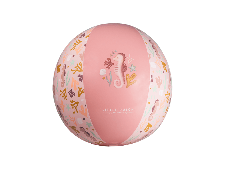 Little Dutch Little Dutch Nafukovacia lopta Ocean dreams pink