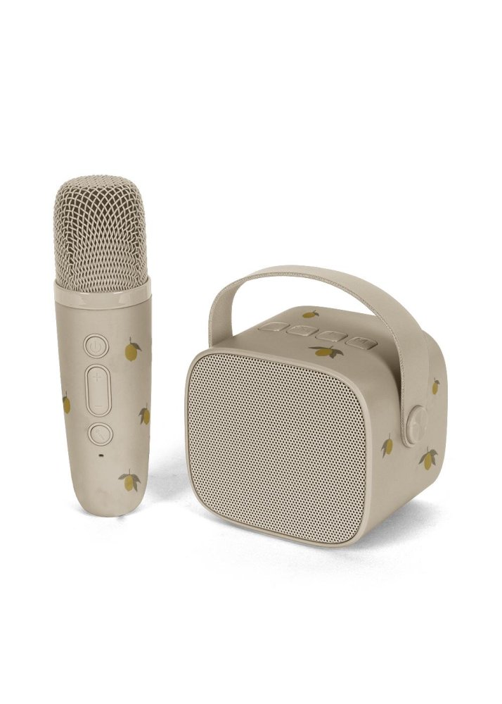 Konges Sløjd Karaoke set mikrofón a reproduktor Lemon