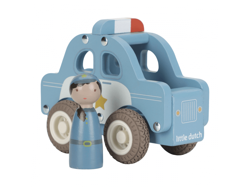 Little Dutch Policejní auto dřevěné