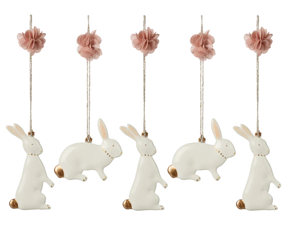Veľkonočná dekorácia Bunny set 5ks Maileg